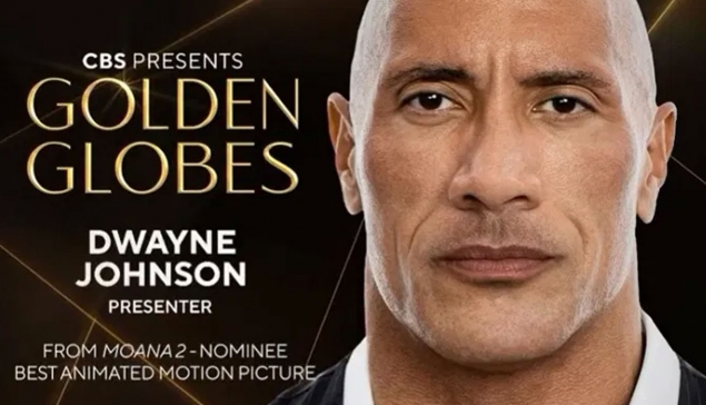 The Rock sera un présentateur aux Golden Globes 2025