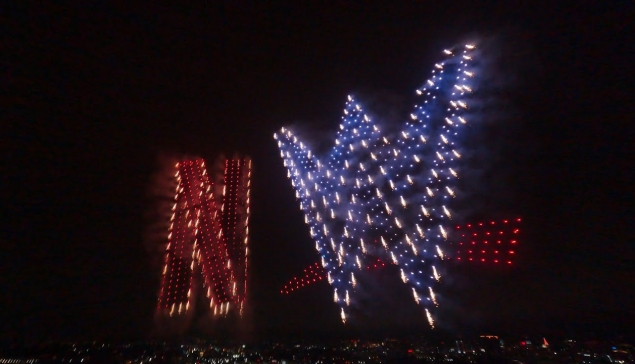 La WWE organise un spectacle de drones à Los Angeles avant WWE RAW sur Netflix