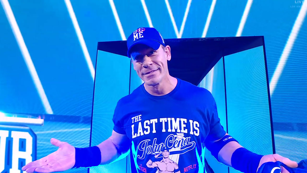 WWE RAW Netflix John Cena s'annonce pour le Royal Rumble 2025 Catch