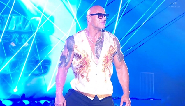 Pourquoi The Rock était à WWE NXT New Year's Evil ?