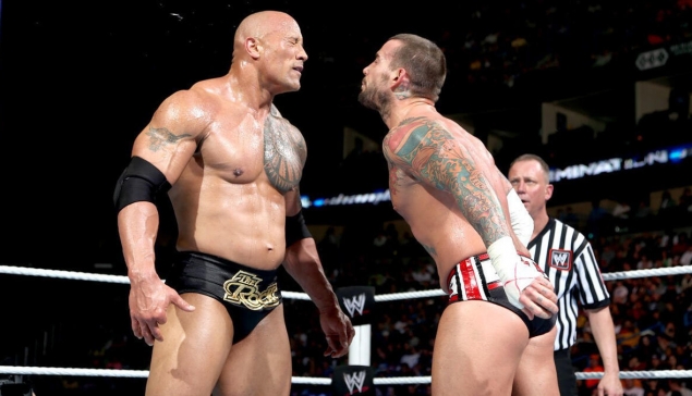 Photo : CM Punk et The Rock se retrouvent en coulisses de WWE RAW sur Netflix