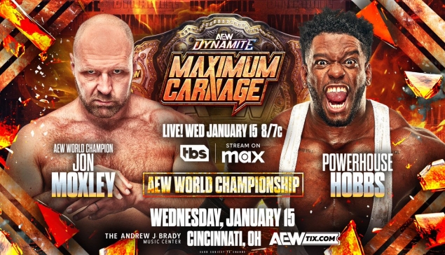 AEW Dynamite du 15 janvier 2025 : Comment et à quelle heure voir le show en direct sur Max ?