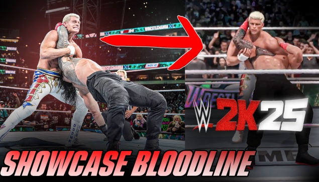 THE BLOODLINE DYNASTY : 2K Showcase (WWE 2K25)