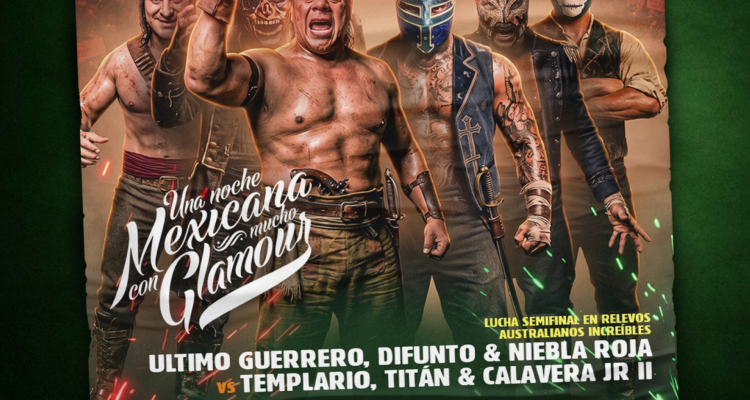 Carte de CMLL Una Noche Mexicana Con Mucho Glamour