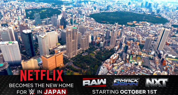 La WWE arrive sur Netflix au Japon