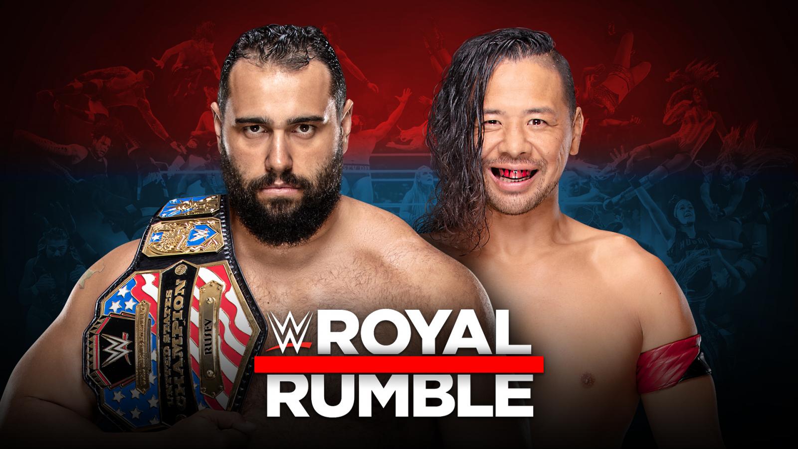 Rusev vs Shinsuke Nakamura Royal Rumble 2019