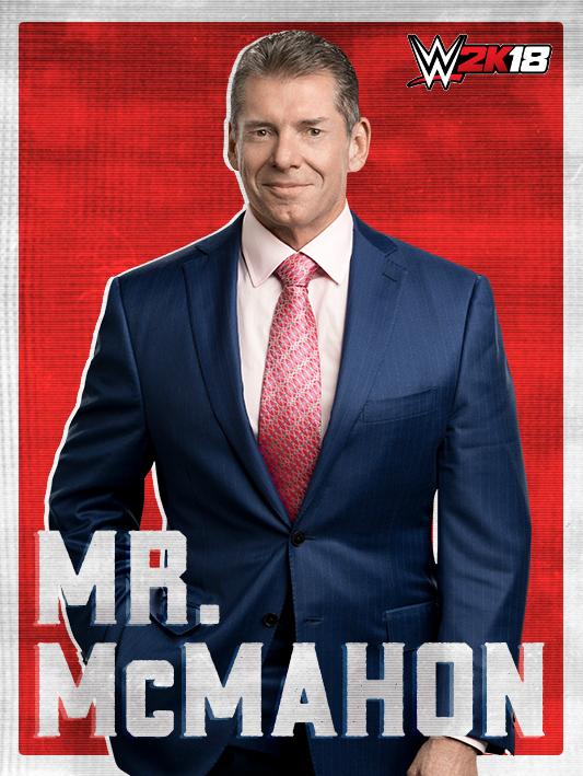 Vince McMahon WWE 2K18