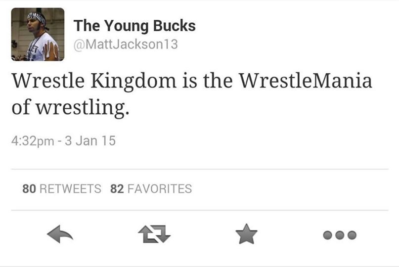 Young Bucks Tweet