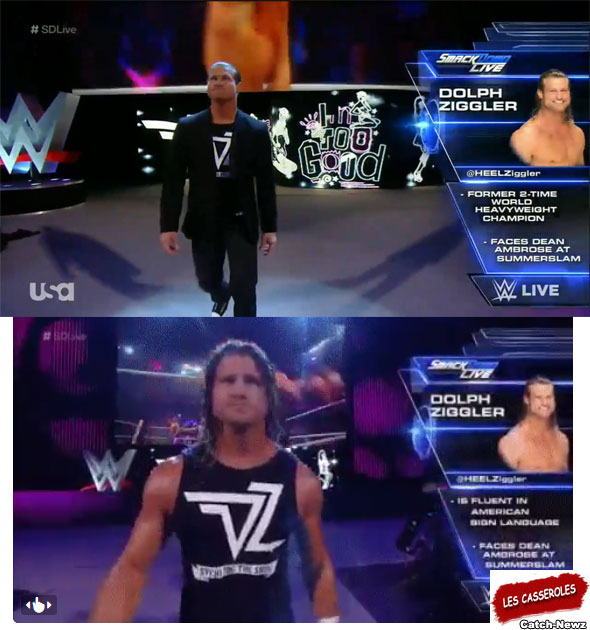 Dolph Ziggler Casseroes - WWE SmackDown 2 aout